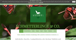 Desktop Screenshot of mein-schmetterling.com